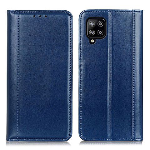 Funda de Cuero Cartera con Soporte Carcasa M05L para Samsung Galaxy A22 4G Azul