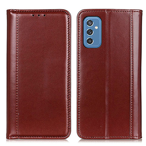 Funda de Cuero Cartera con Soporte Carcasa M05L para Samsung Galaxy M52 5G Marron