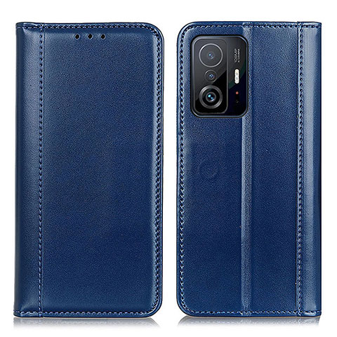 Funda de Cuero Cartera con Soporte Carcasa M05L para Xiaomi Mi 11T Pro 5G Azul