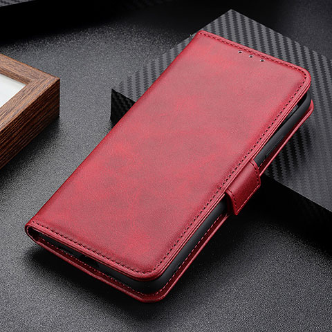 Funda de Cuero Cartera con Soporte Carcasa M06L para Motorola Moto Edge 30 Pro 5G Rojo