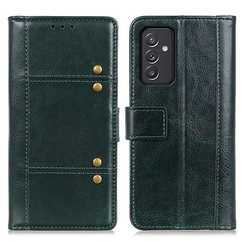 Funda de Cuero Cartera con Soporte Carcasa M06L para Samsung Galaxy A55 5G Verde