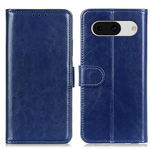 Funda de Cuero Cartera con Soporte Carcasa M07L para Google Pixel 8a 5G Azul