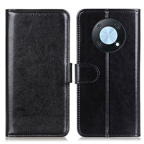 Funda de Cuero Cartera con Soporte Carcasa M07L para Huawei Enjoy 50 Pro Negro