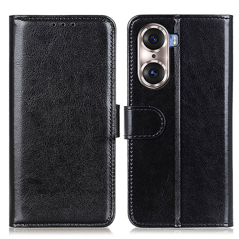 Funda de Cuero Cartera con Soporte Carcasa M07L para Huawei Honor 60 5G Negro