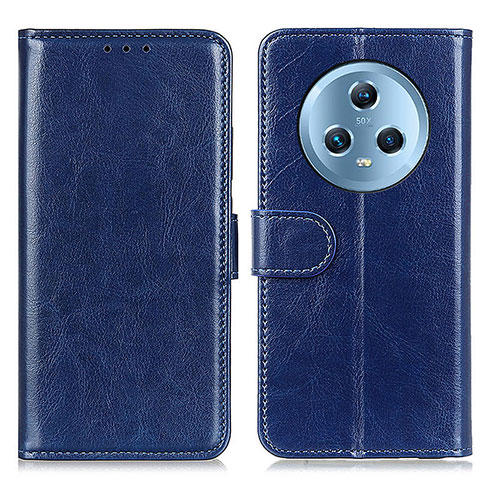 Funda de Cuero Cartera con Soporte Carcasa M07L para Huawei Honor Magic5 5G Azul