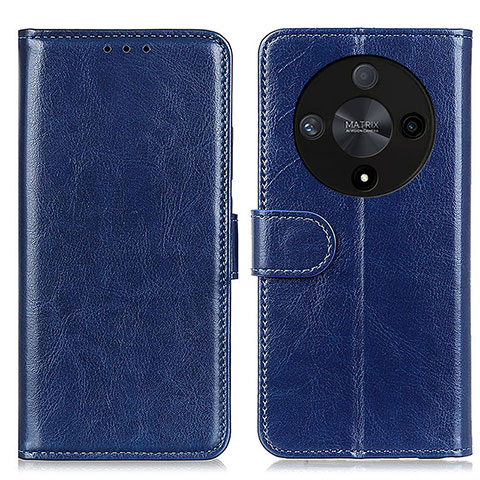 Funda de Cuero Cartera con Soporte Carcasa M07L para Huawei Honor Magic6 Lite 5G Azul