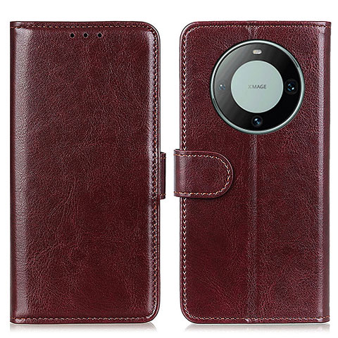 Funda de Cuero Cartera con Soporte Carcasa M07L para Huawei Mate 60 Pro+ Plus Marron