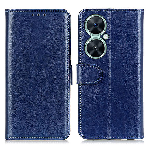 Funda de Cuero Cartera con Soporte Carcasa M07L para Huawei Nova 11i Azul