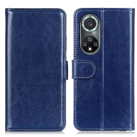 Funda de Cuero Cartera con Soporte Carcasa M07L para Huawei Nova 9 Pro Azul