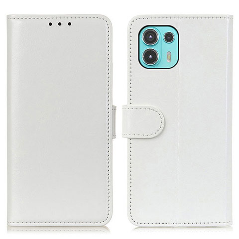 Funda de Cuero Cartera con Soporte Carcasa M07L para Motorola Moto Edge 20 Lite 5G Blanco