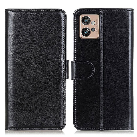 Funda de Cuero Cartera con Soporte Carcasa M07L para Motorola Moto G32 Negro