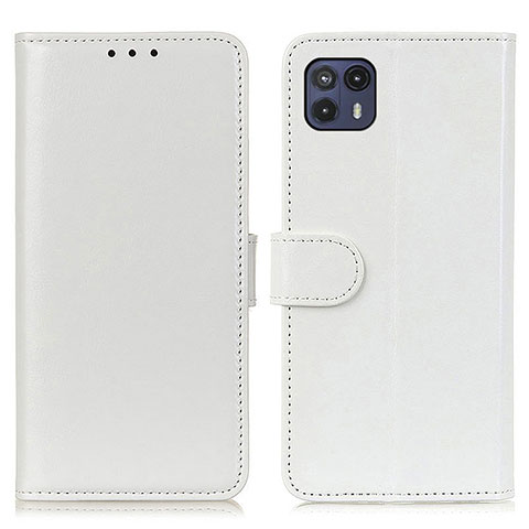 Funda de Cuero Cartera con Soporte Carcasa M07L para Motorola Moto G50 5G Blanco