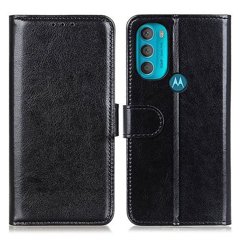 Funda de Cuero Cartera con Soporte Carcasa M07L para Motorola Moto G71 5G Negro