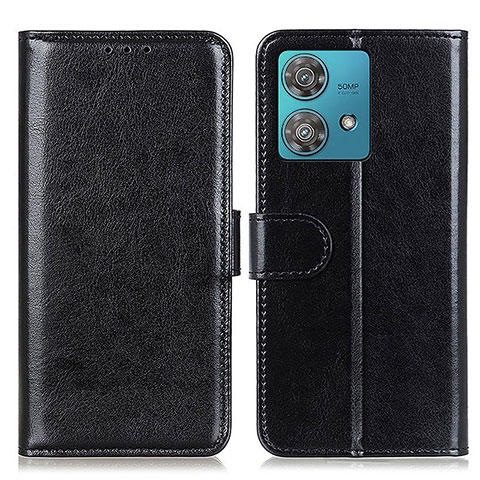 Funda de Cuero Cartera con Soporte Carcasa M07L para Motorola Moto G84 5G Negro