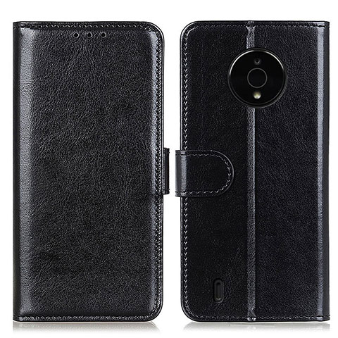 Funda de Cuero Cartera con Soporte Carcasa M07L para Nokia C200 Negro