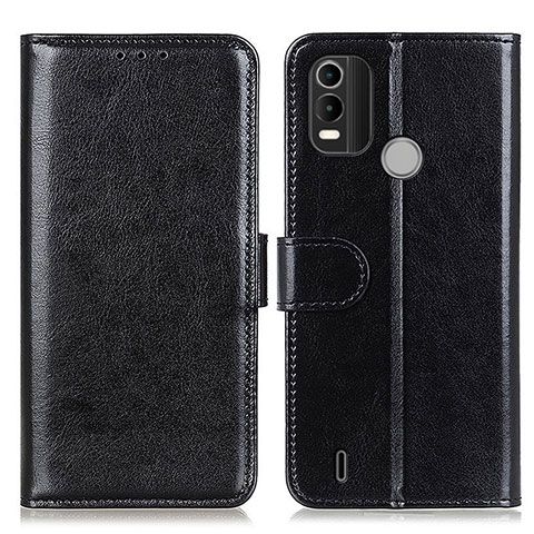 Funda de Cuero Cartera con Soporte Carcasa M07L para Nokia C21 Plus Negro