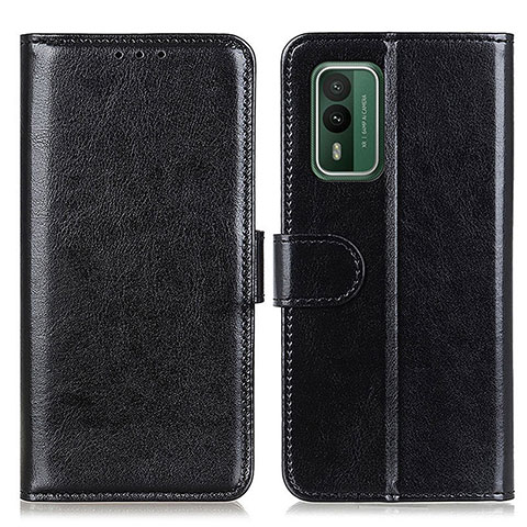 Funda de Cuero Cartera con Soporte Carcasa M07L para Nokia XR21 Negro