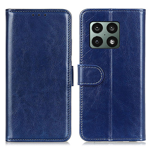 Funda de Cuero Cartera con Soporte Carcasa M07L para OnePlus 10 Pro 5G Azul