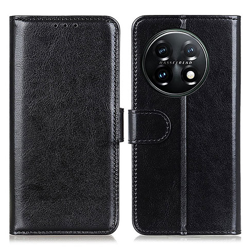 Funda de Cuero Cartera con Soporte Carcasa M07L para OnePlus 11 5G Negro