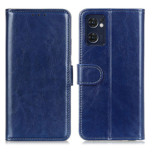 Funda de Cuero Cartera con Soporte Carcasa M07L para OnePlus Nord CE 2 5G Azul