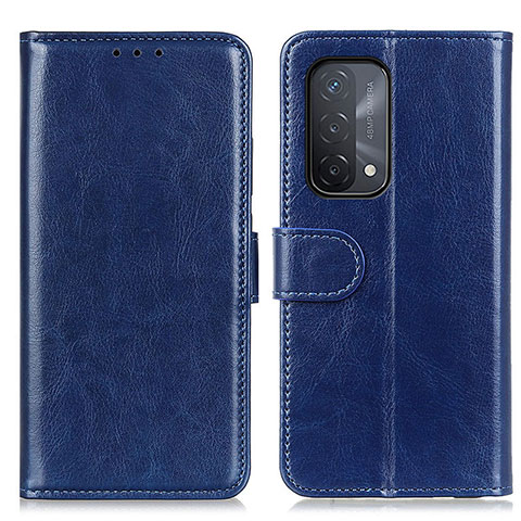 Funda de Cuero Cartera con Soporte Carcasa M07L para OnePlus Nord N200 5G Azul