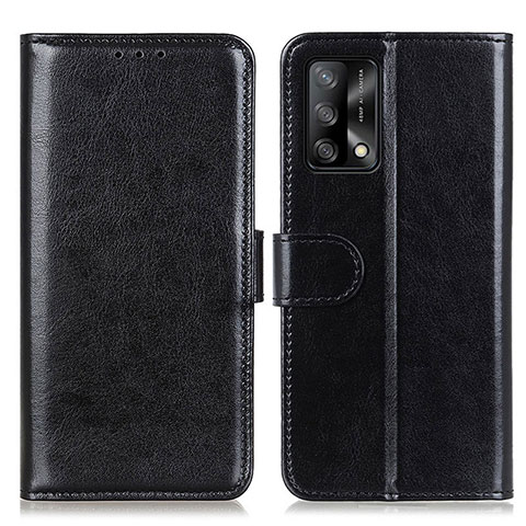 Funda de Cuero Cartera con Soporte Carcasa M07L para Oppo A74 4G Negro