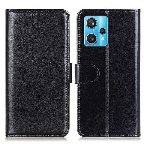 Funda de Cuero Cartera con Soporte Carcasa M07L para Realme 9 Pro 5G Negro