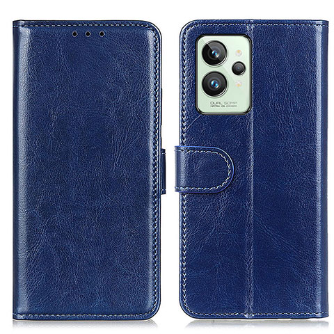 Funda de Cuero Cartera con Soporte Carcasa M07L para Realme GT2 Pro 5G Azul