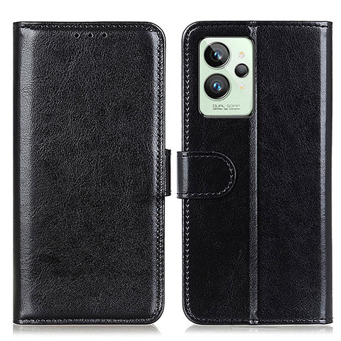 Funda de Cuero Cartera con Soporte Carcasa M07L para Realme GT2 Pro 5G Negro