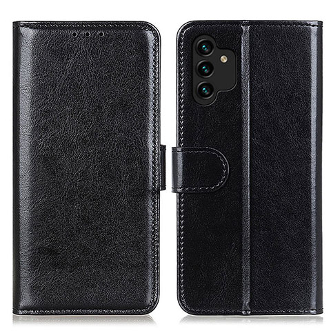 Funda de Cuero Cartera con Soporte Carcasa M07L para Samsung Galaxy A13 5G Negro