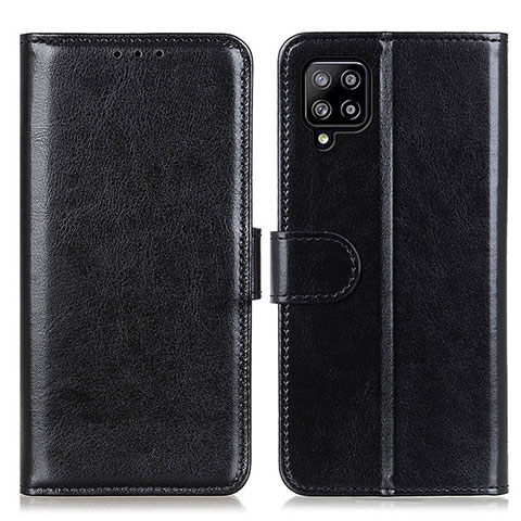 Funda de Cuero Cartera con Soporte Carcasa M07L para Samsung Galaxy A22 4G Negro