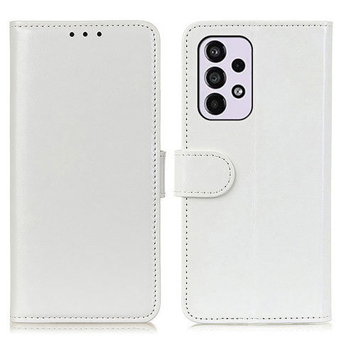 Funda de Cuero Cartera con Soporte Carcasa M07L para Samsung Galaxy A33 5G Blanco