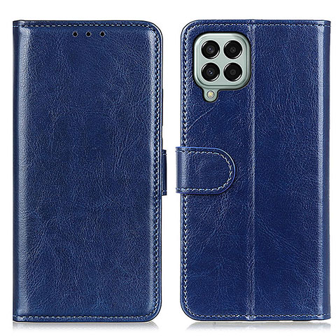 Funda de Cuero Cartera con Soporte Carcasa M07L para Samsung Galaxy M33 5G Azul