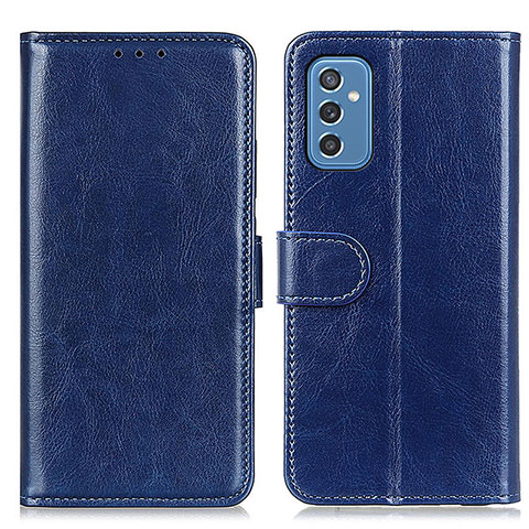 Funda de Cuero Cartera con Soporte Carcasa M07L para Samsung Galaxy M52 5G Azul