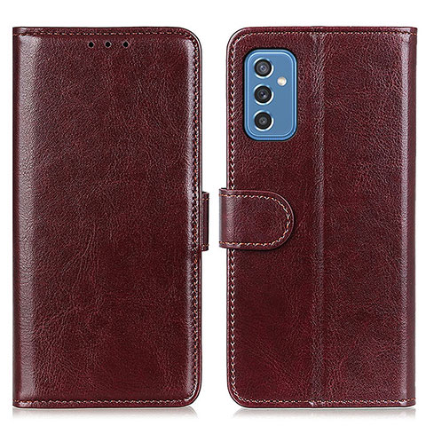 Funda de Cuero Cartera con Soporte Carcasa M07L para Samsung Galaxy M52 5G Marron