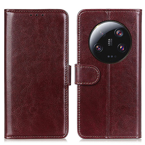 Funda de Cuero Cartera con Soporte Carcasa M07L para Xiaomi Mi 13 Ultra 5G Marron