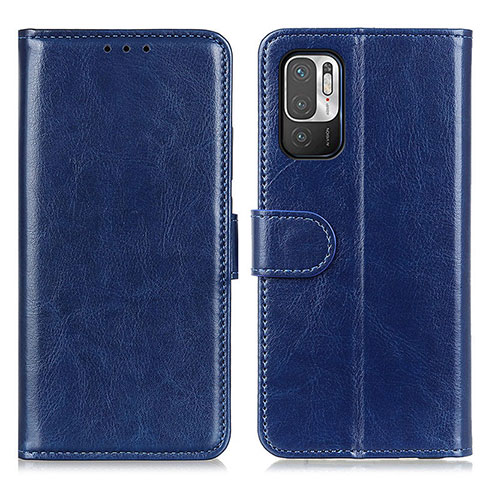 Funda de Cuero Cartera con Soporte Carcasa M07L para Xiaomi Redmi Note 11 SE 5G Azul