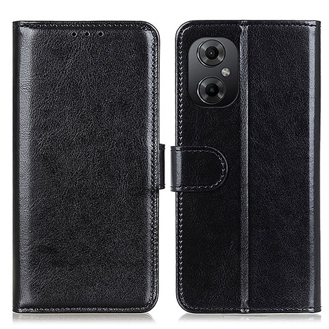 Funda de Cuero Cartera con Soporte Carcasa M07L para Xiaomi Redmi Note 11R 5G Negro