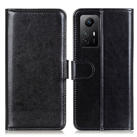 Funda de Cuero Cartera con Soporte Carcasa M07L para Xiaomi Redmi Note 12S Negro