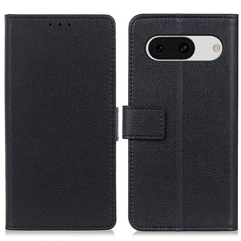 Funda de Cuero Cartera con Soporte Carcasa M08L para Google Pixel 8a 5G Negro