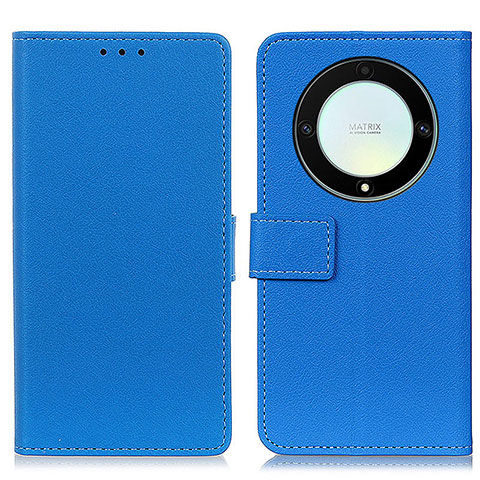 Funda de Cuero Cartera con Soporte Carcasa M08L para Huawei Honor Magic5 Lite 5G Azul