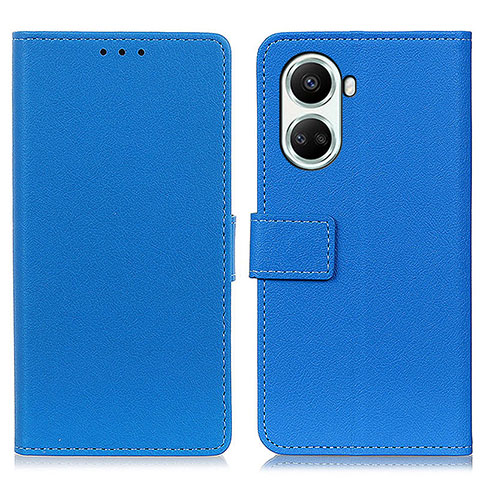 Funda de Cuero Cartera con Soporte Carcasa M08L para Huawei Nova 10 SE Azul