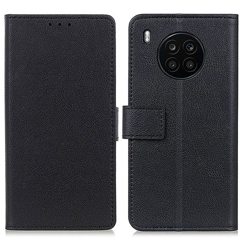 Funda de Cuero Cartera con Soporte Carcasa M08L para Huawei Nova 8i Negro