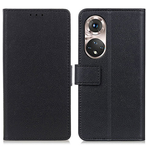 Funda de Cuero Cartera con Soporte Carcasa M08L para Huawei Nova 9 Pro Negro