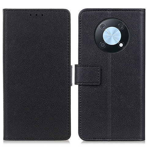 Funda de Cuero Cartera con Soporte Carcasa M08L para Huawei Nova Y90 Negro