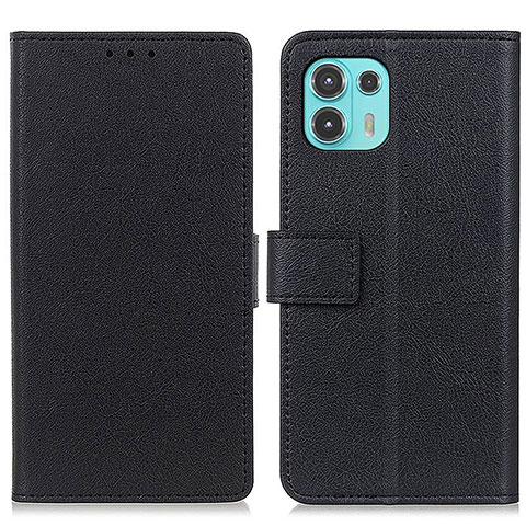 Funda de Cuero Cartera con Soporte Carcasa M08L para Motorola Moto Edge 20 Lite 5G Negro