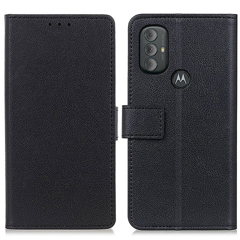 Funda de Cuero Cartera con Soporte Carcasa M08L para Motorola Moto G Play Gen 2 Negro