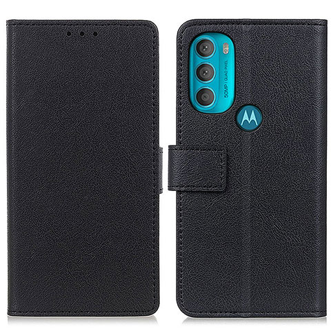 Funda de Cuero Cartera con Soporte Carcasa M08L para Motorola Moto G71 5G Negro