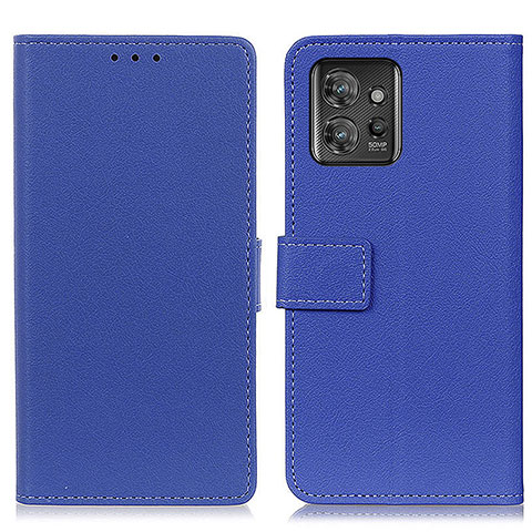 Funda de Cuero Cartera con Soporte Carcasa M08L para Motorola ThinkPhone 5G Azul