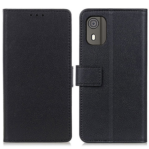 Funda de Cuero Cartera con Soporte Carcasa M08L para Nokia C02 Negro